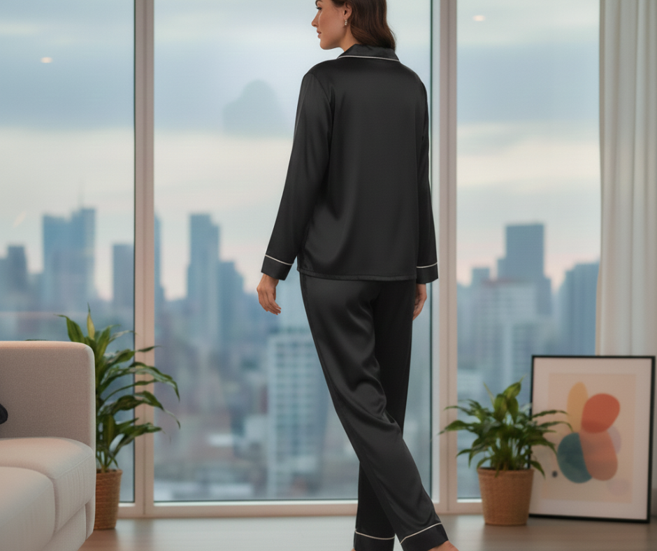 Women's Silken Trouser Suit